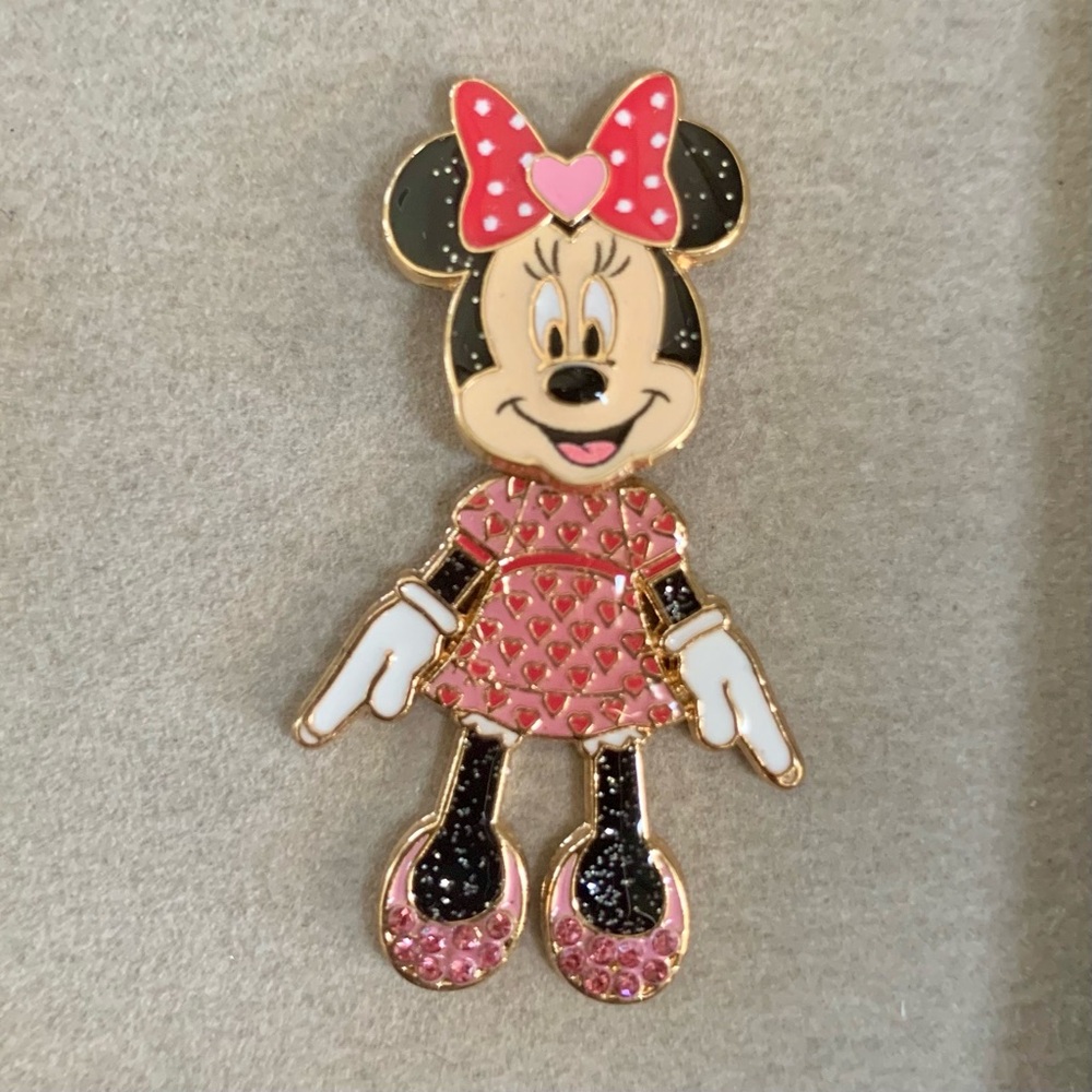 Disney x BaubleBar Minnie Mouse Valentine Heart Earrings